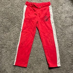 Gap Red & Gray Sweatpants Boy